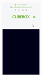 Mobile Screenshot of cubeboxsolutions.com